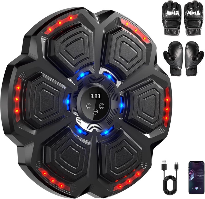 BirdSuite 2026 Professional - Grade Music Boxing Machine: 9 Intelligent Training Modes, Ultra - Stable Bluetooth Connectivity, and Two Ergonomic Fist Gloves for an Immersive Fitness Experience - Image 1